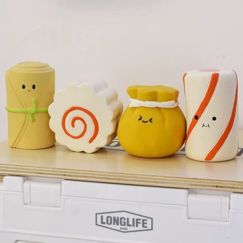 EETOYS 宜特 宠物乳胶发声狗狗耐咬互动玩具 （甜甜圈/蔬菜/水果动物/关东煮系列）