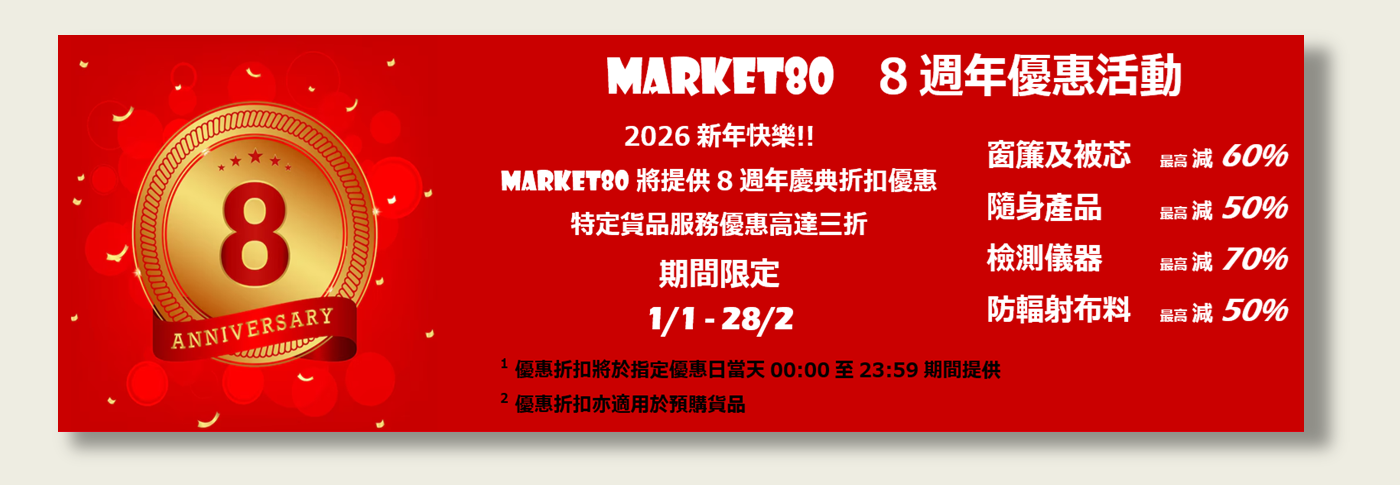 MARKET80 8週年優惠