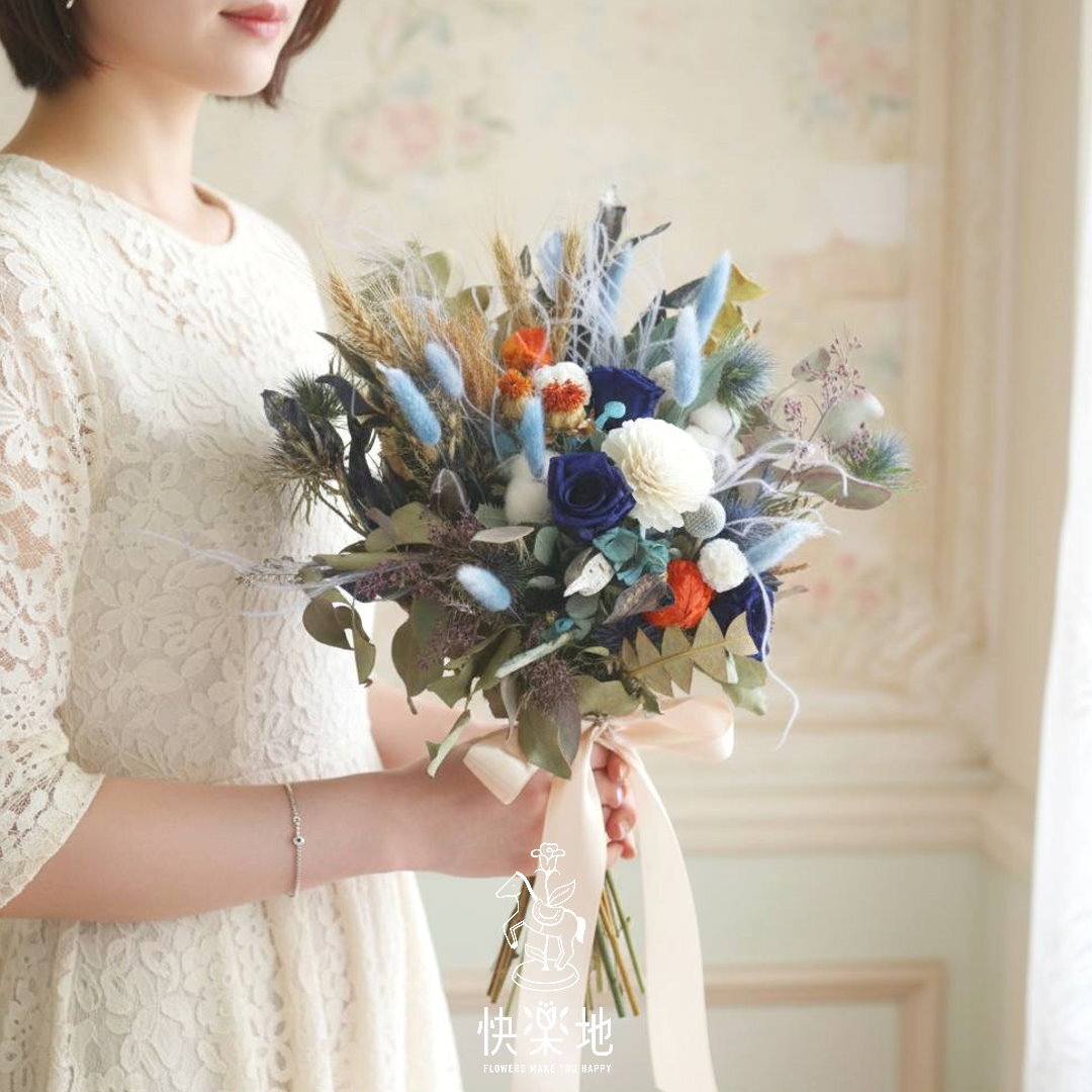 采風蒔花 I 捧花 I 永生花 ‧ 不凋花  PF251238