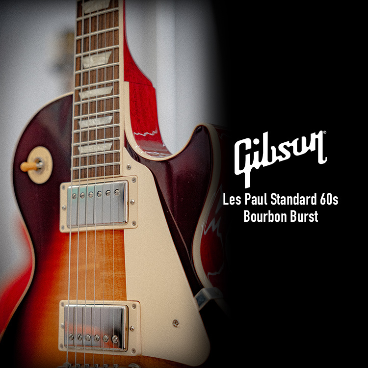Gibson Les Paul Standard 60s Bourbon Burst 電吉他