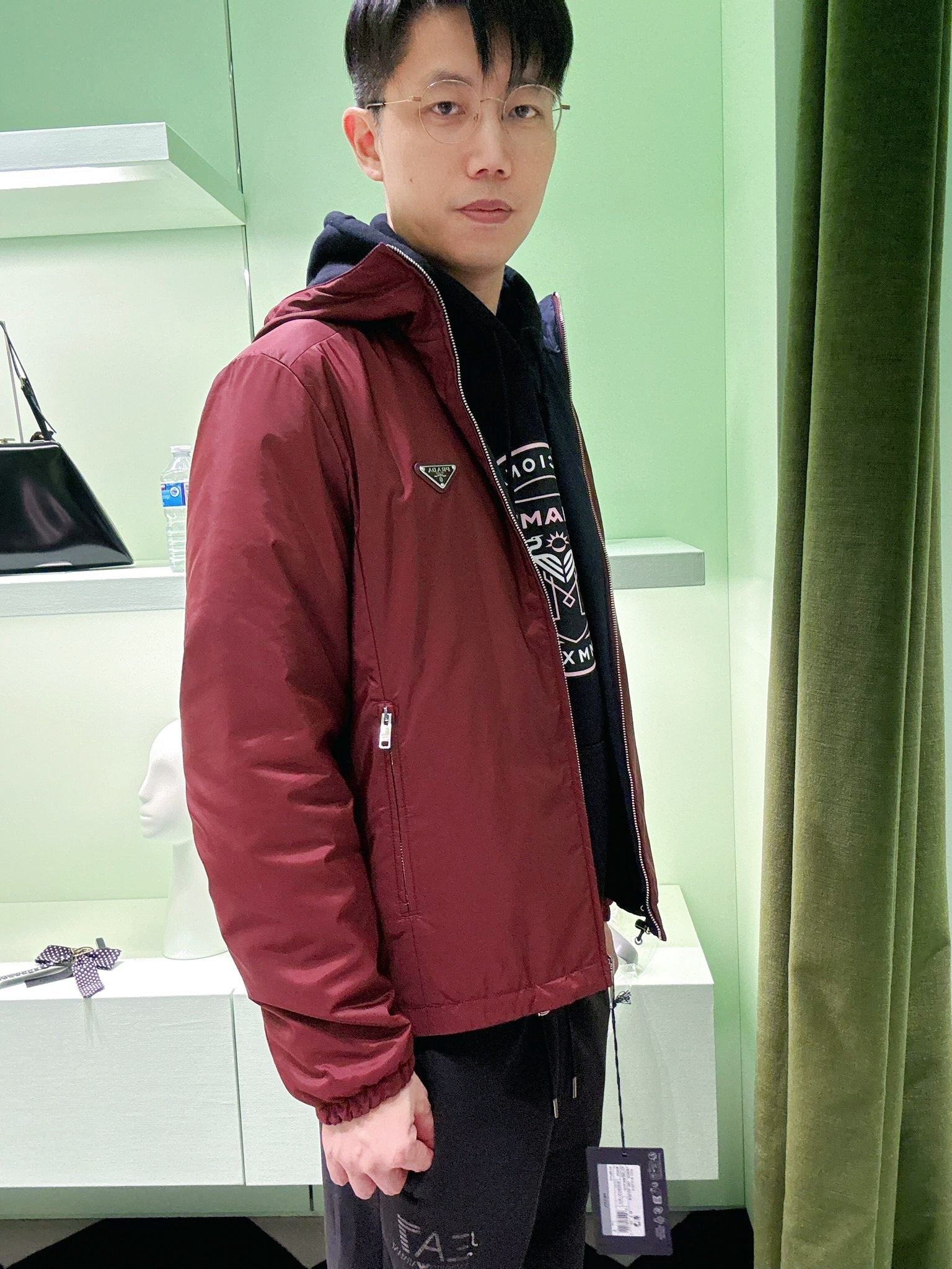 英國代購 -PAR DA  P152 連帽雙面外套