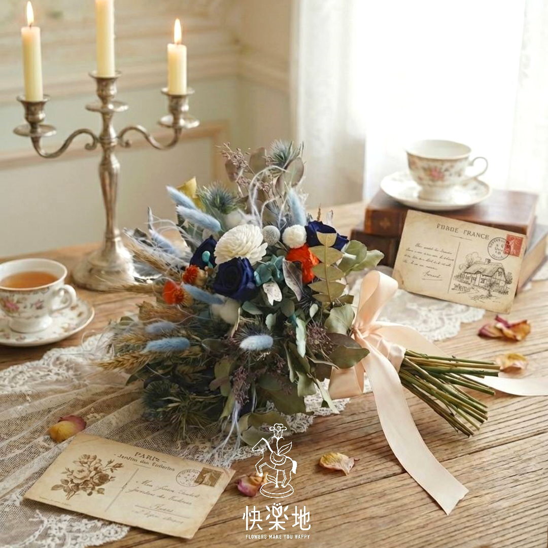 采風蒔花 I 捧花 I 永生花 ‧ 不凋花  PF251238