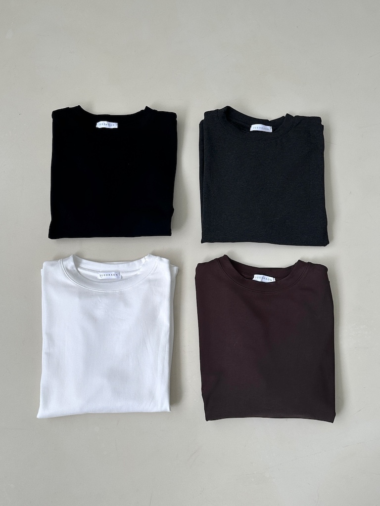 下圓弧百搭內磨毛打底衣