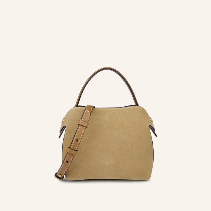 1FL0104-002 [FLEURON] Mini Swann Suede Biscuit #MAF04SV1214BSC (EU)