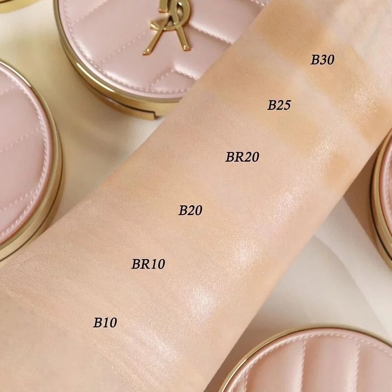 1ME1231-076 SAINT LAURENT Glow - Pact cushion 粉氣墊限量菱格版 #BR20 (BR)