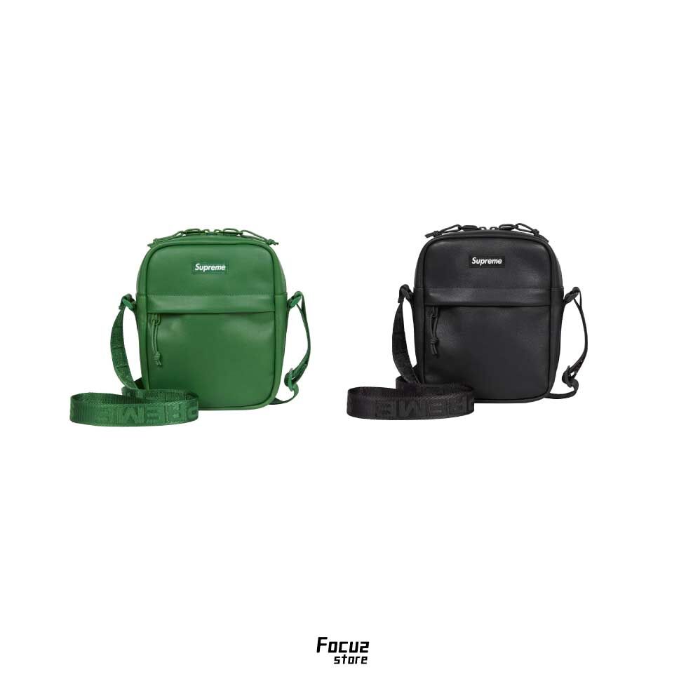 【Focus Store】預購 Supreme FW24 Week11 Leather Shoulder Bag 皮革小包 兩色