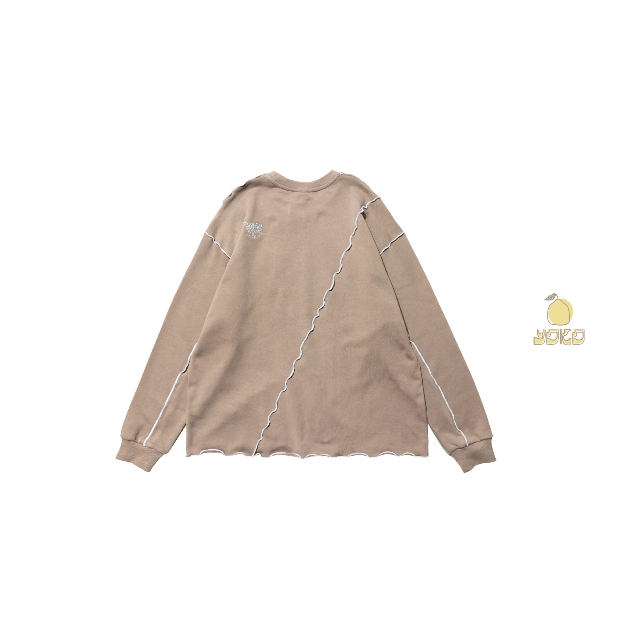 YOKO Raw Edge Sweatshirt