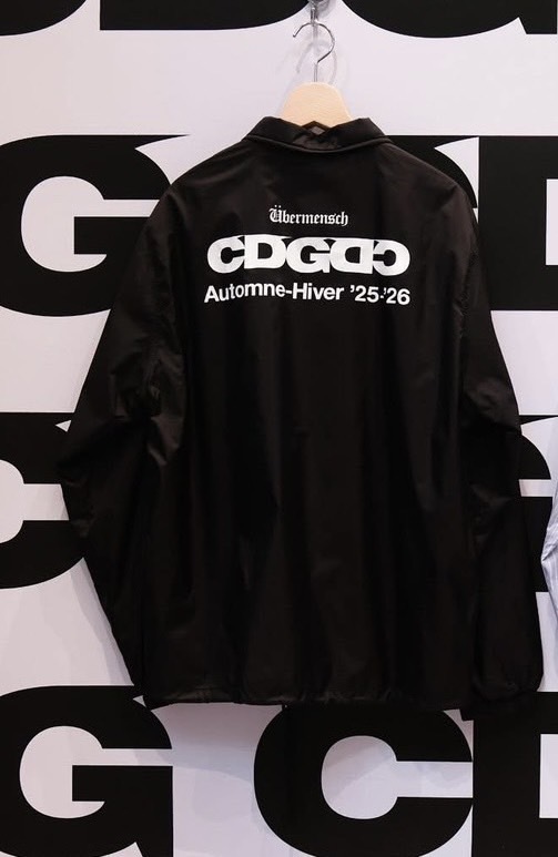 【LUXURY】 D-RAGON 權志龍 CDG 聯名 川久保玲 限量發售 正品代購 帽子 教練外套 長袖帽T 圍巾 長版大衣