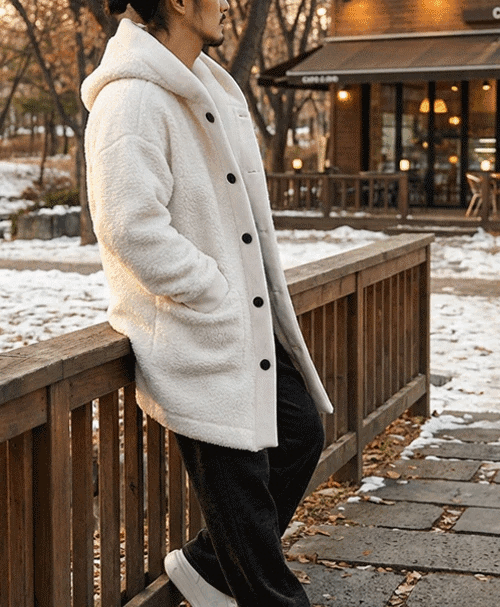 Dumbledore 毛絨連帽大衣