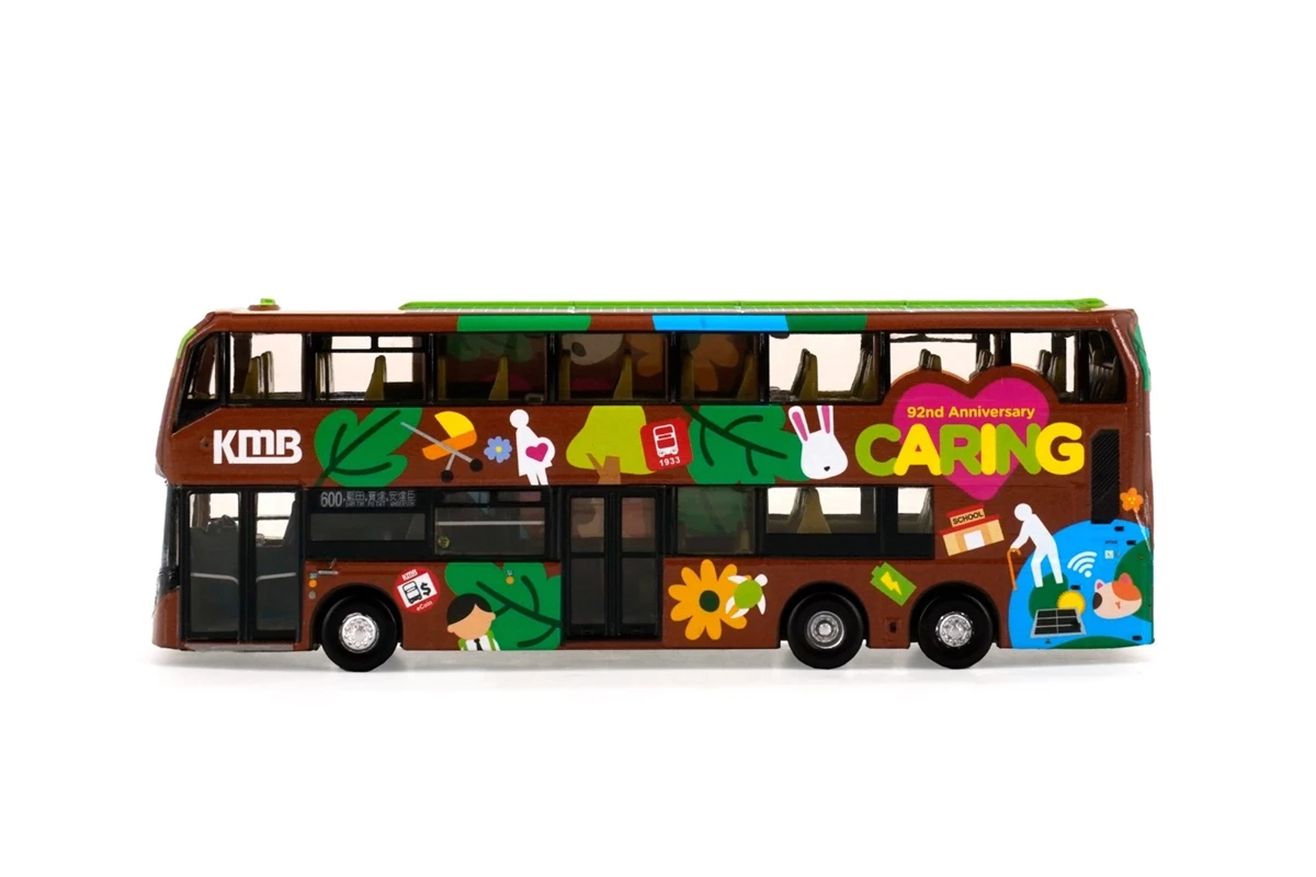 Tiny City KMB17 1:110 合金巴士模型－九巴 ADL Enviro500EV（60 路線）