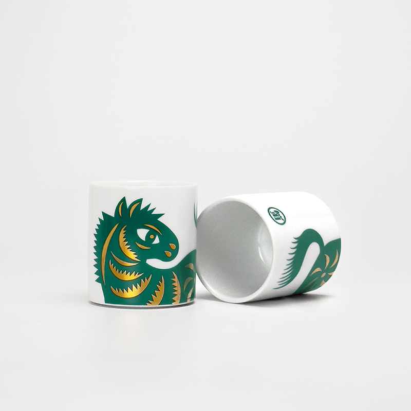 smith&hsu｜好事成雙：馬年雙層對杯組 (陶瓷雙層杯)