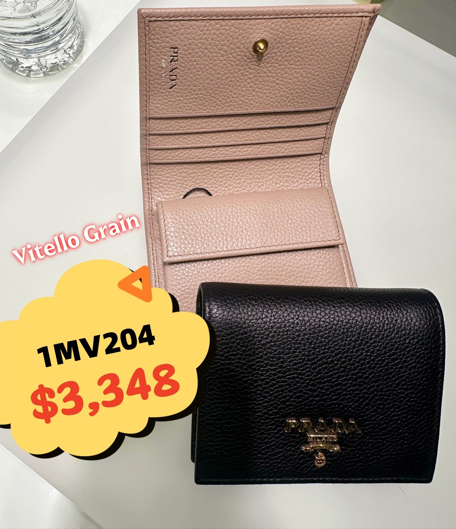 英國代購 (獨立訂單)-PRA DA 1MV204 Vitello Grain