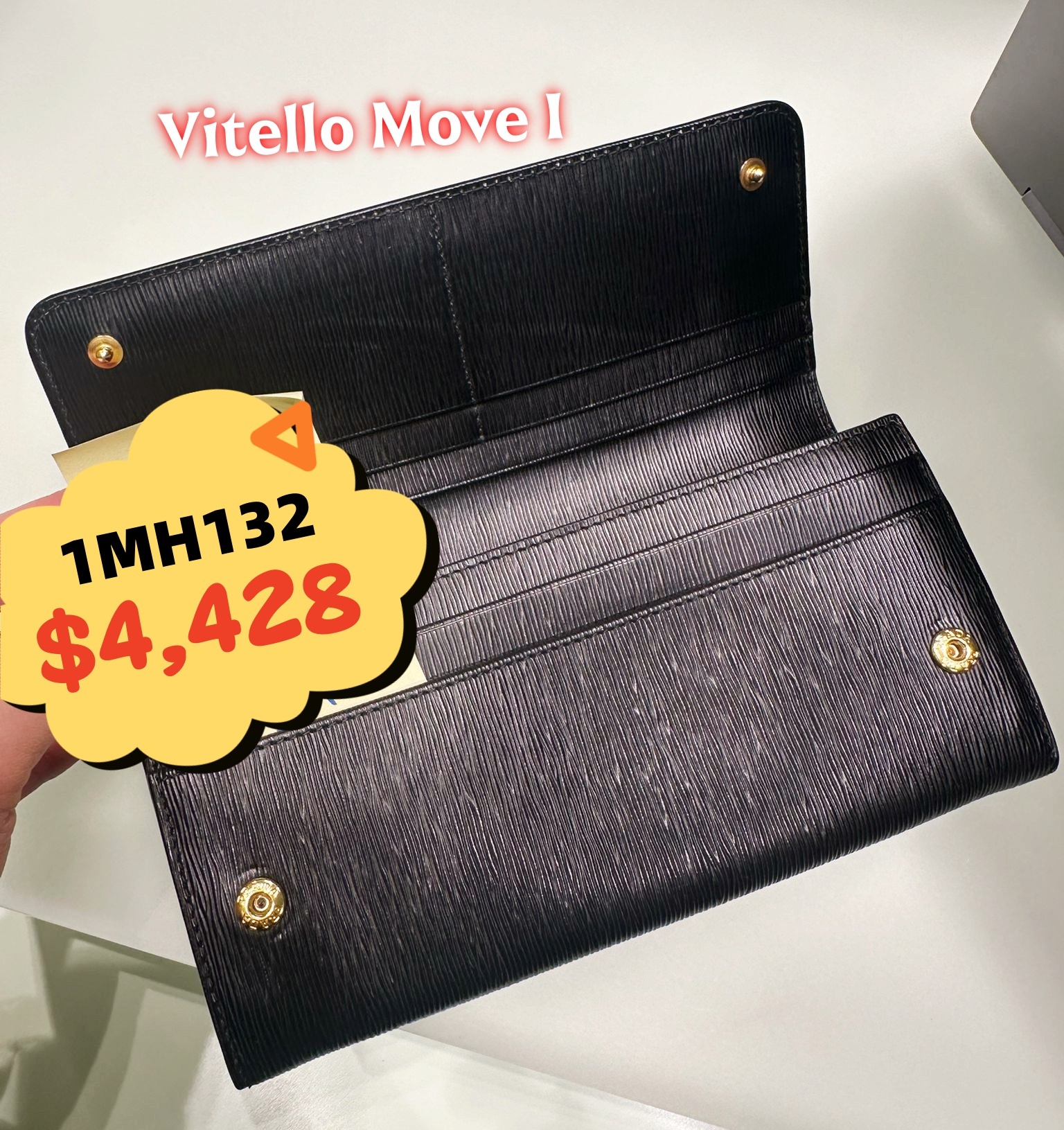 英國代購 (獨立訂單)-PRA DA 1MH132 Vitello Move I