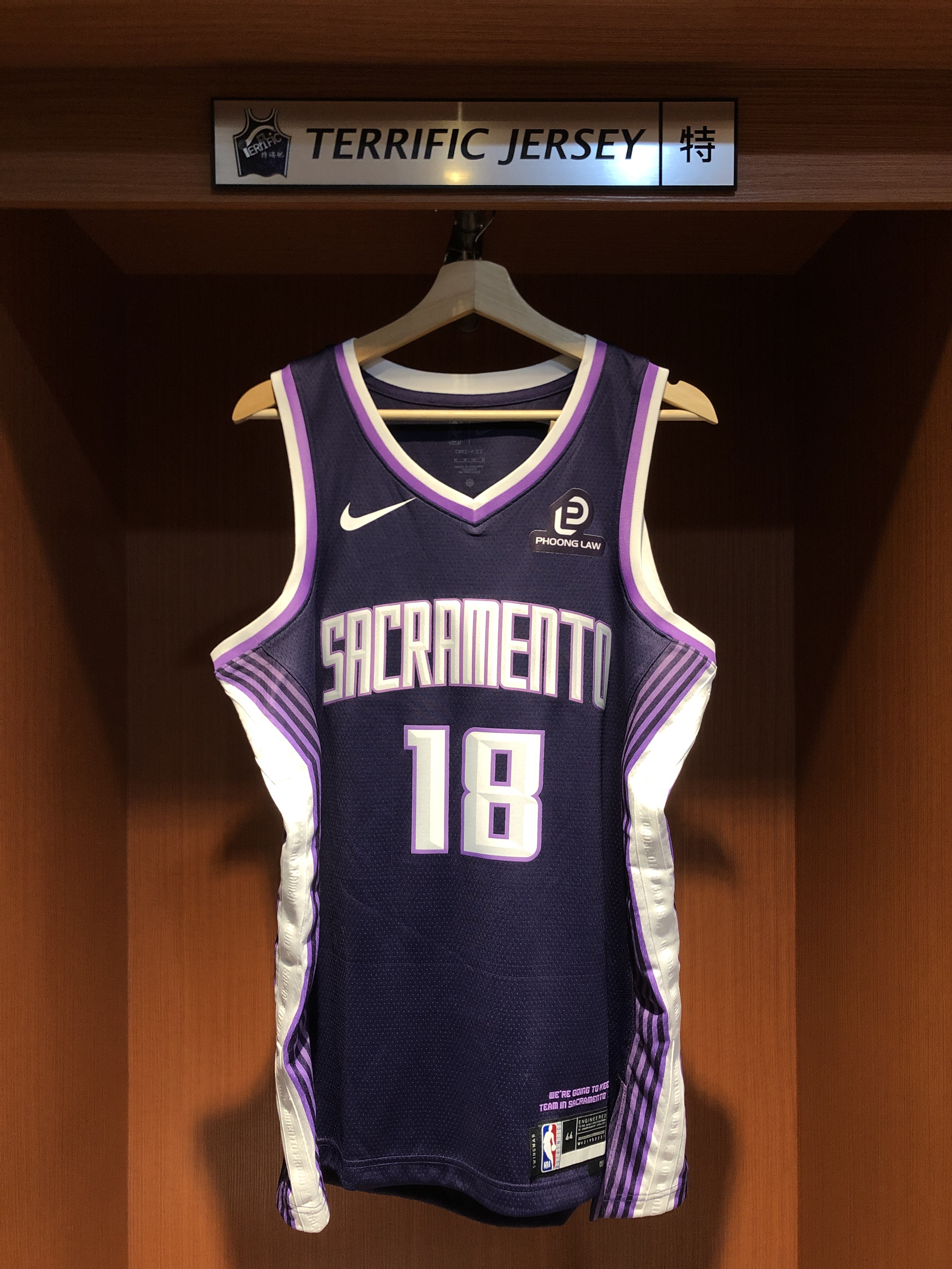 NBA球衣 Russell Westbrook 沙加緬度國王城市 25-26 City Nike Swingman 球迷版 熱轉印 含贊助商標 全新