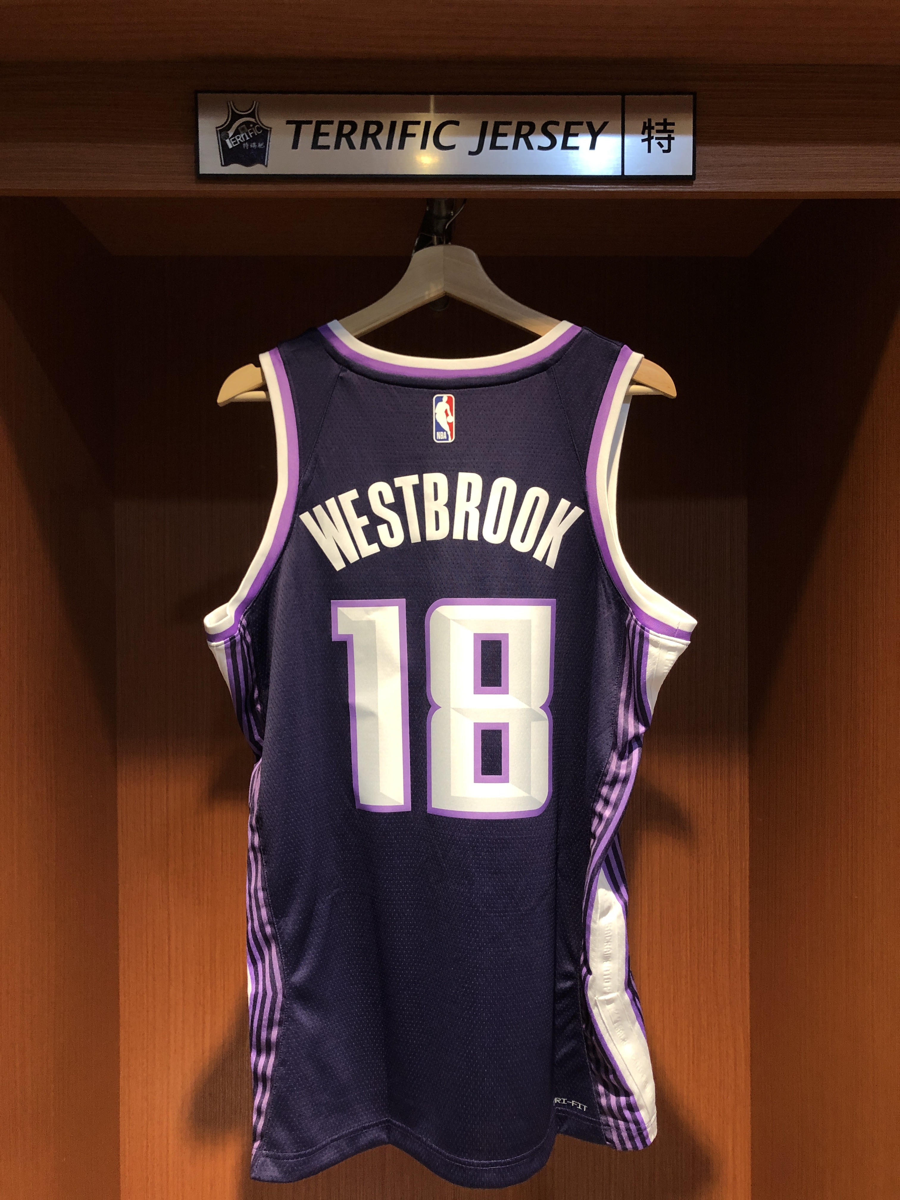 NBA球衣 Russell Westbrook 沙加緬度國王城市 25-26 City Nike Swingman 球迷版 熱轉印 含贊助商標 全新