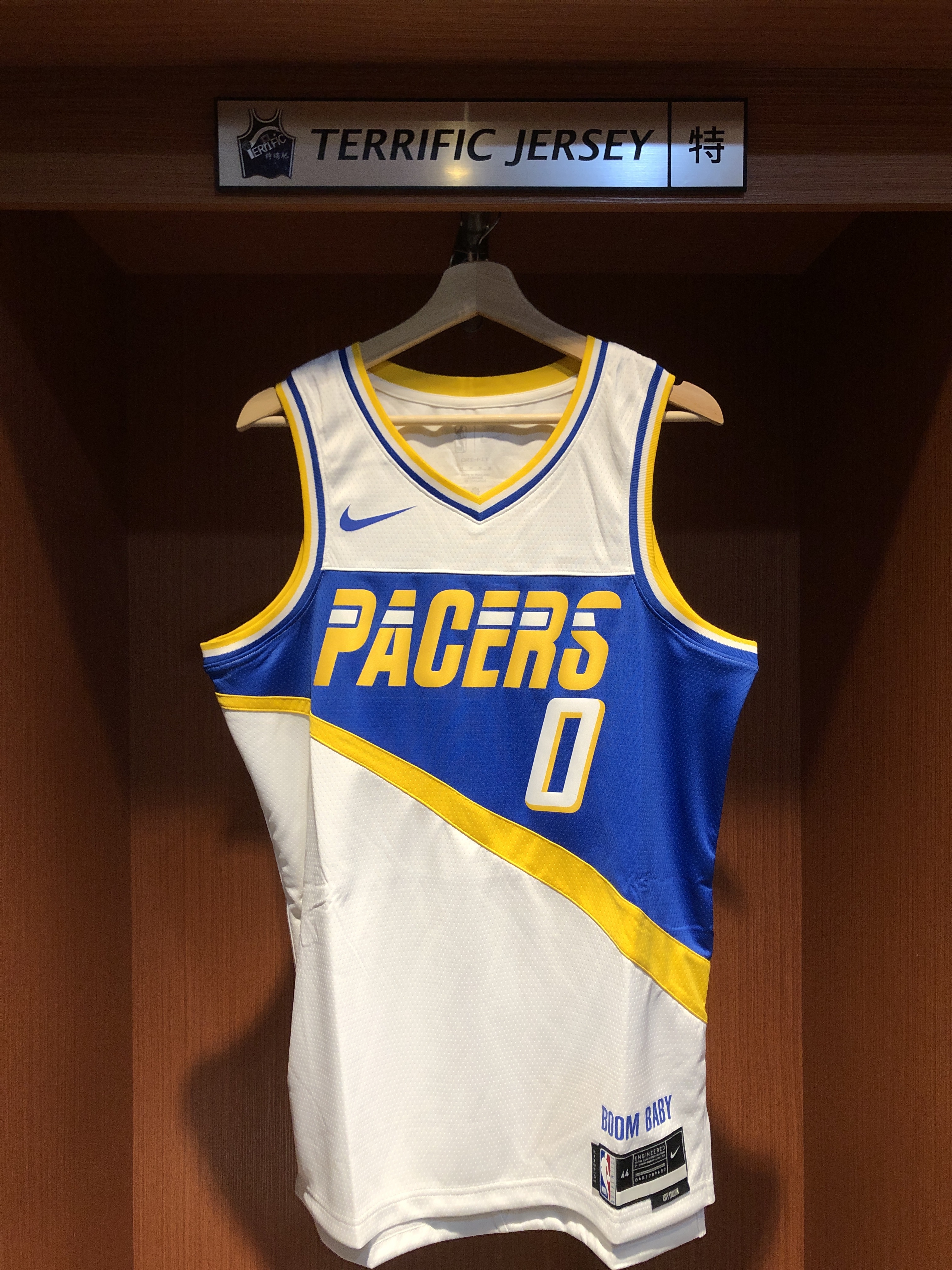 NBA球衣 Tyrese Haliburton 印第安那溜馬城市 25-26 City Nike Swingman 球迷版 熱轉印 全新