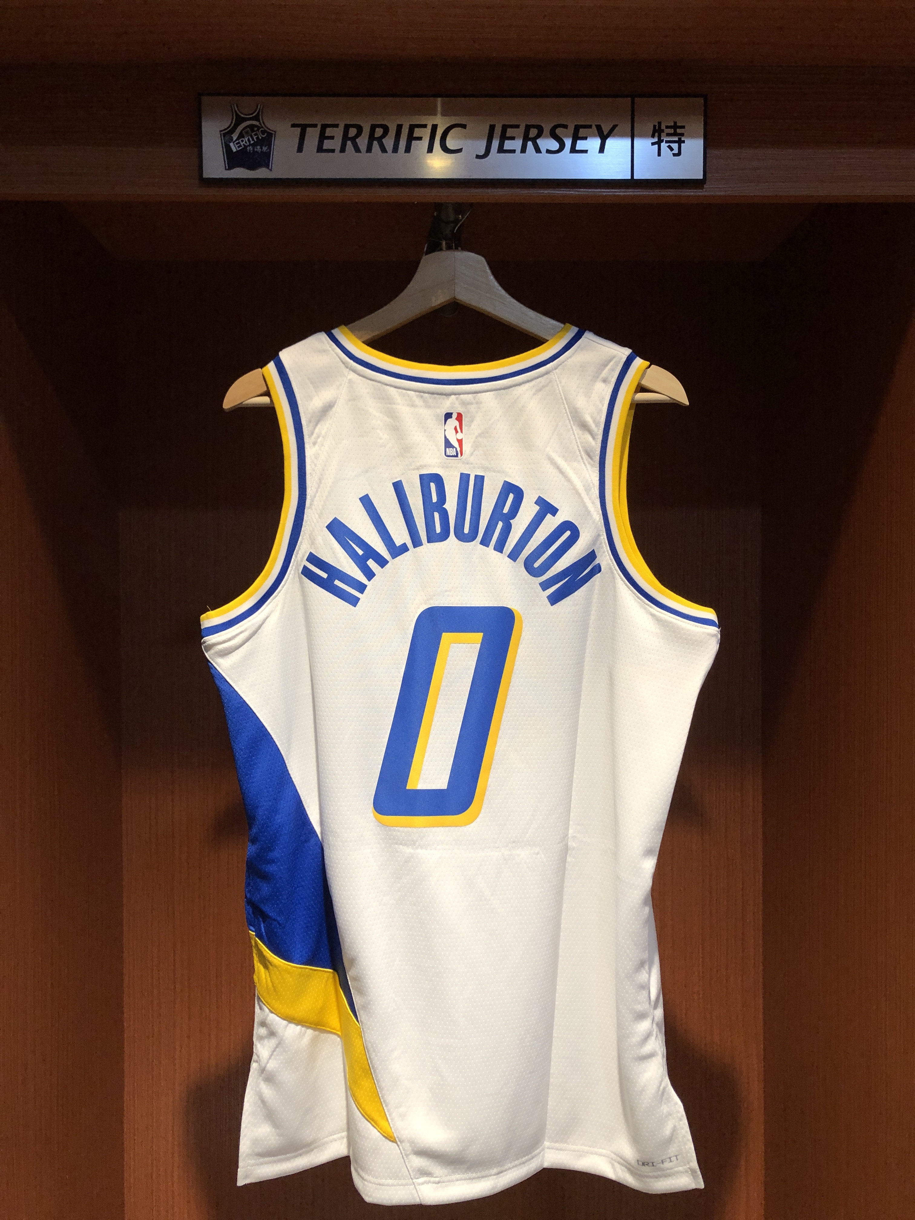 NBA球衣 Tyrese Haliburton 印第安那溜馬城市 25-26 City Nike Swingman 球迷版 熱轉印 全新