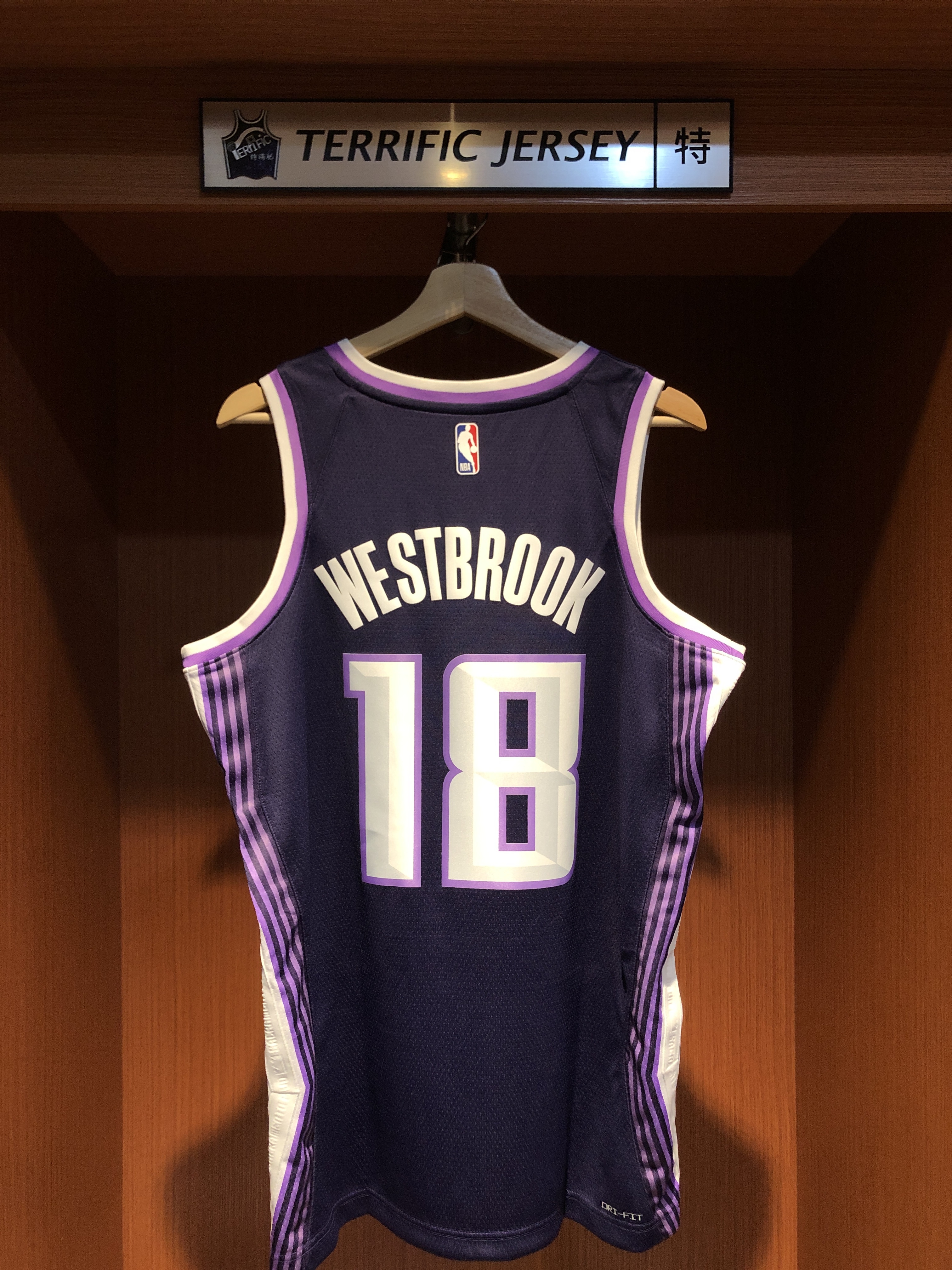 NBA球衣 Russell Westbrook 沙加緬度國王城市 25-26 City Nike Swingman 球迷版 熱轉印 全新