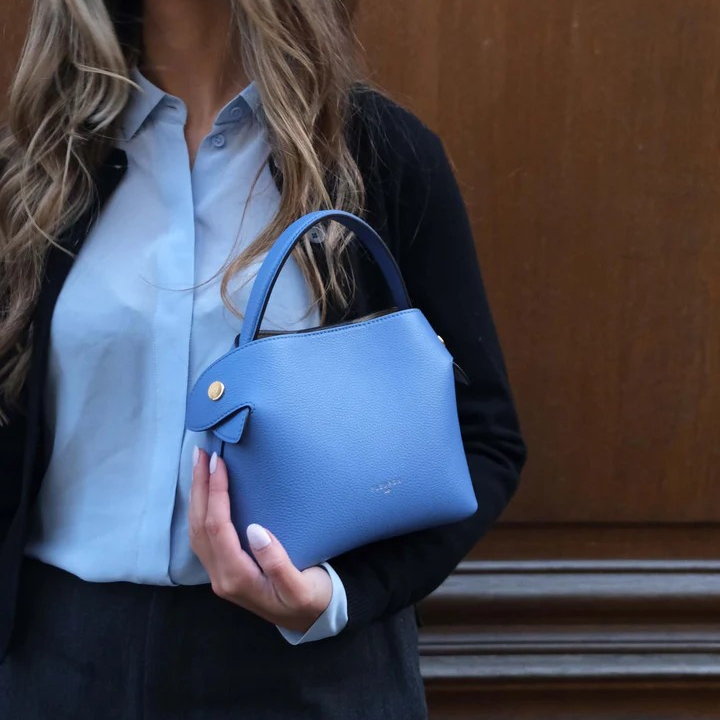 1FL0104-028 [FLEURON] Mini Swann Bleu Jeans #MAF04VG4028BJN (EU)