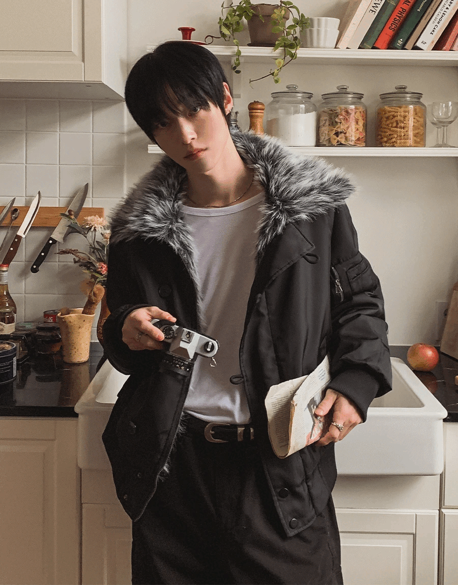 Rico 高領毛絨夾克