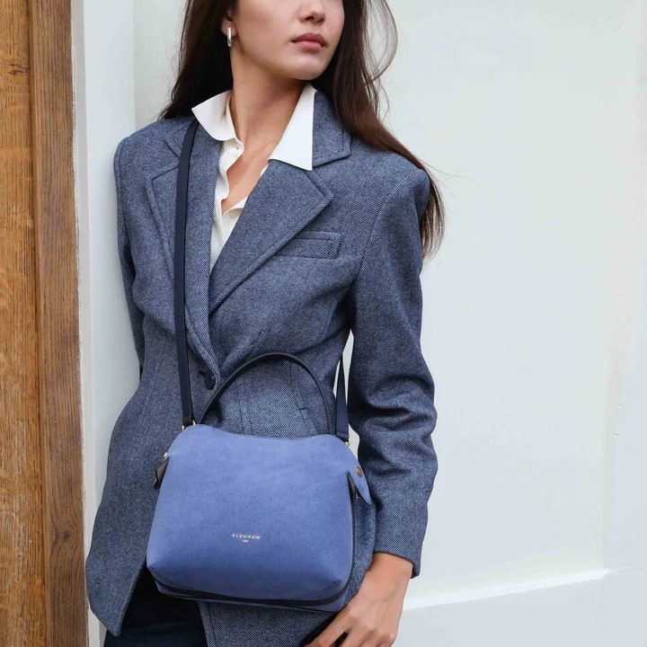 1FL0104-052 [FLEURON] Medium Swann Suede Jeans #MAF06SV3932JNS (EU)