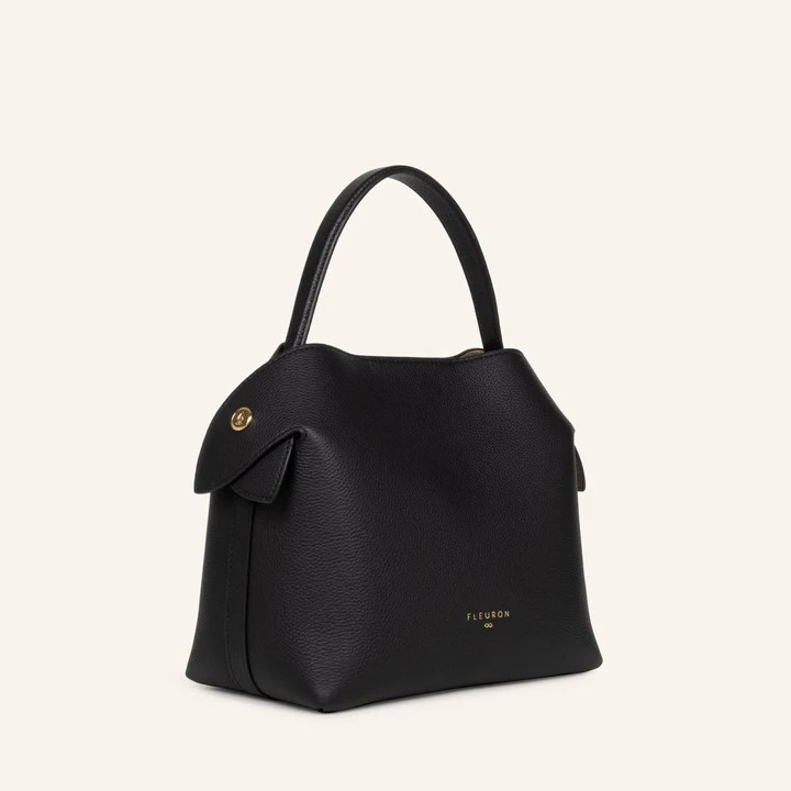 1FL0104-054 [FLEURON] Medium Swann Noir #MAF06VG0303BLK (EU)