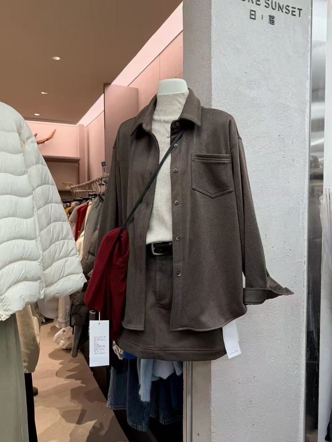 730 斜紋加絨休閒套裝