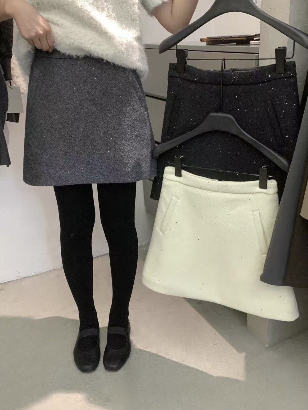 337 Bling微閃氛圍短裙