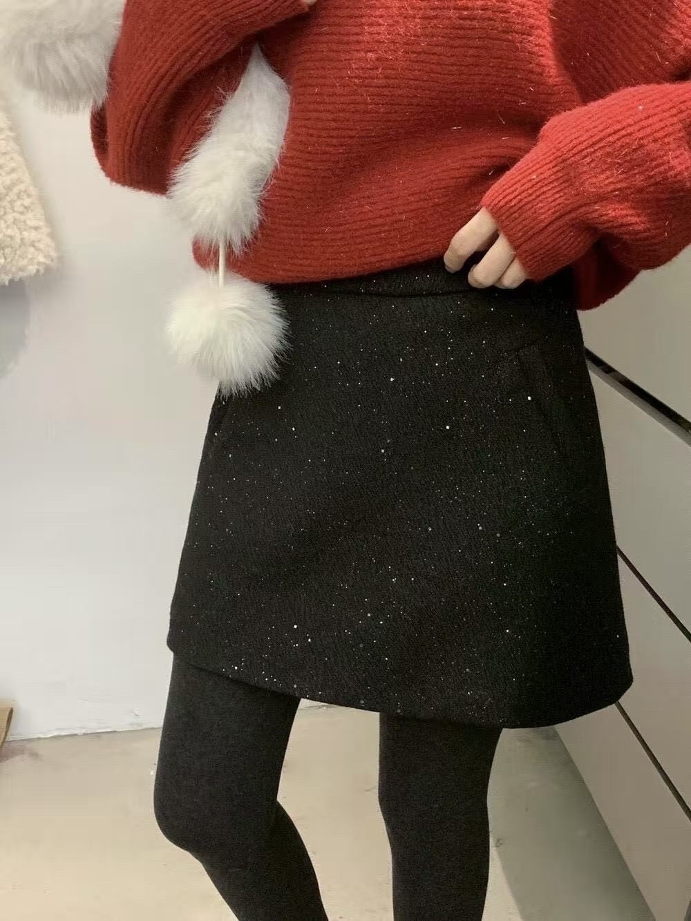 337 Bling微閃氛圍短裙