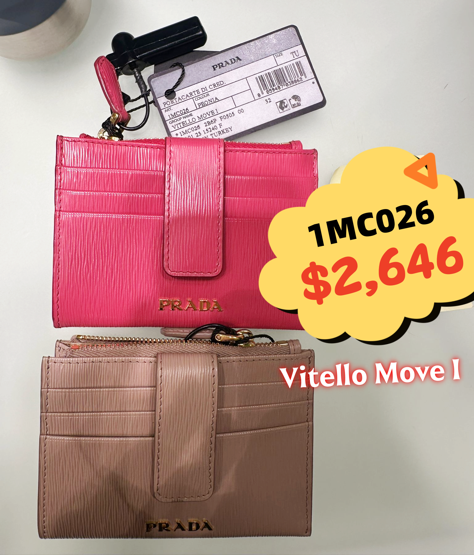 英國代購 (獨立訂單)-PRA DA 1MC026 Vitello Move I