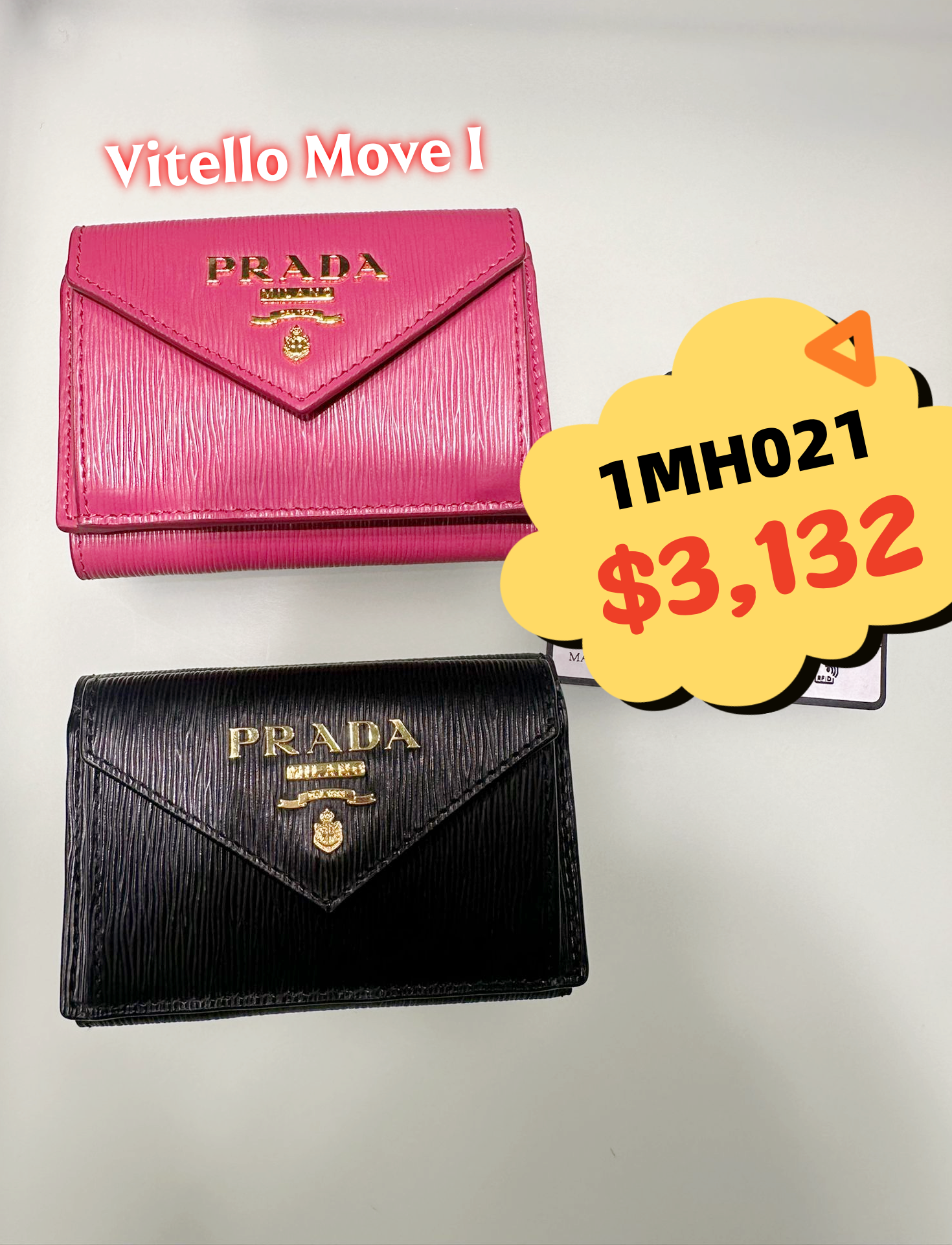 英國代購 (獨立訂單)-PRA DA 1MH021 Vitello Move I