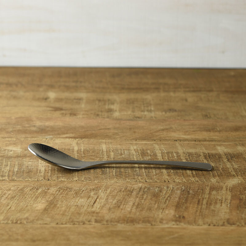 槌目手感不銹鋼 18.5cm 湯匙｜日本燕三條 Tsubame-Sanjo