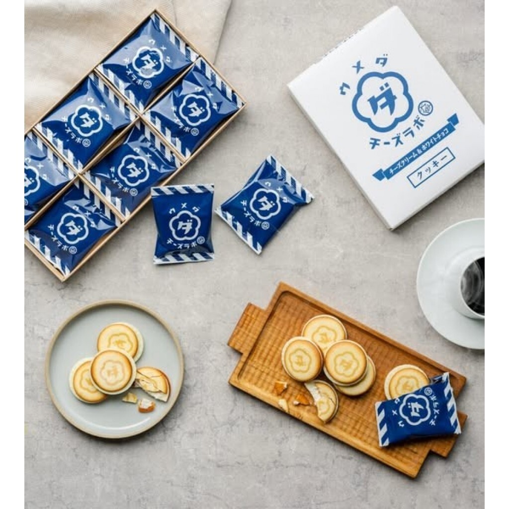 日本🇯🇵UMEDA CHEESE LAB 超濃郁五重奏起司夾心餅 兩款