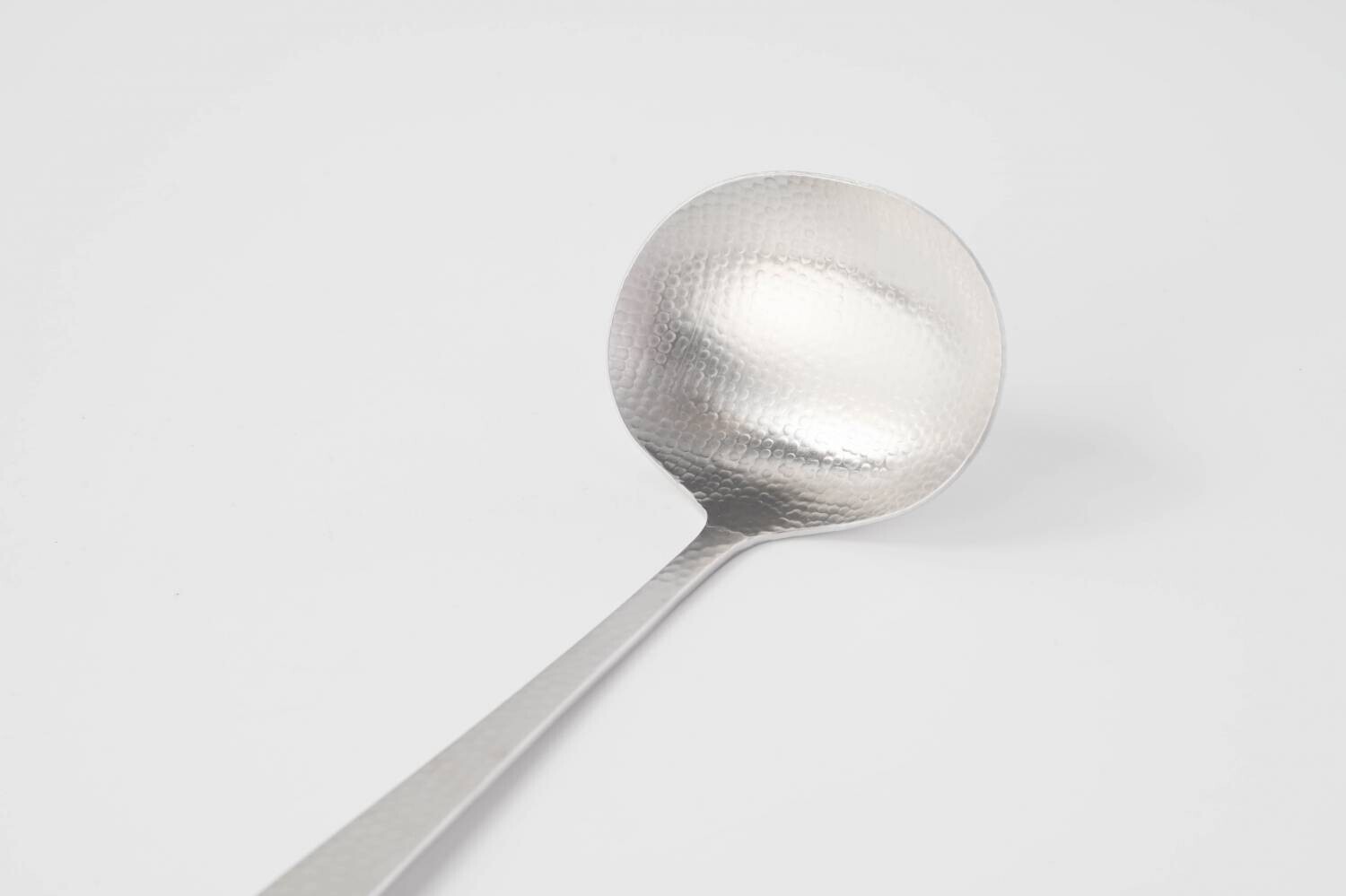 槌目手感不銹鋼 21cm 大湯勺｜日本燕三條 Tsubame-Sanjo