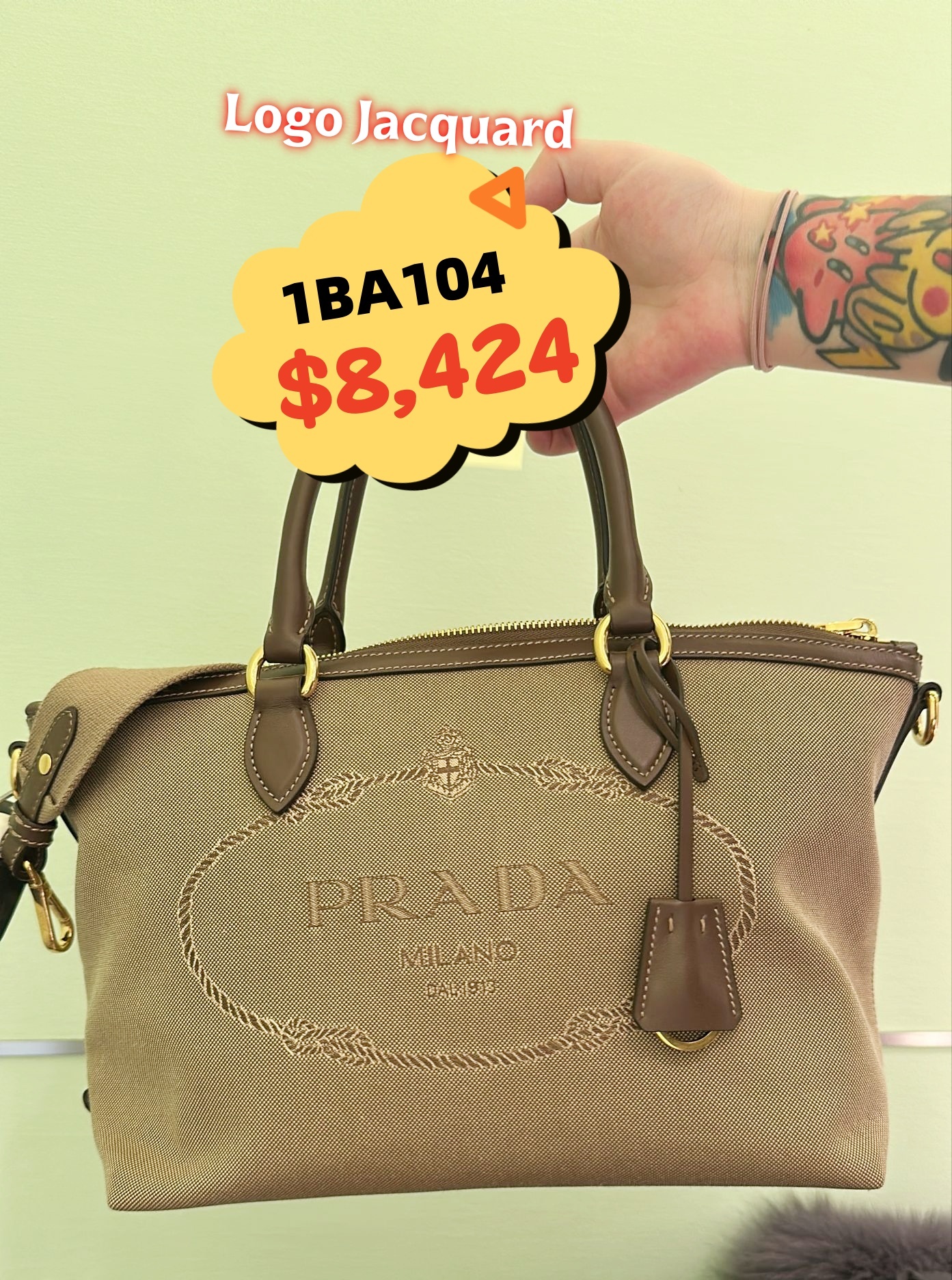 英國代購 (獨立訂單)-PAR DA Logo Jacquard 1BA104