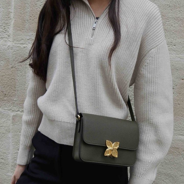 1FL0104-145 [FLEURON] Mini Hortensia Vert Olive #MAF13VG0515OLG (EU)