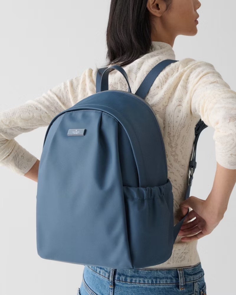 【預購】KATE SPADE H123159 Carter Nylon Large Backpack