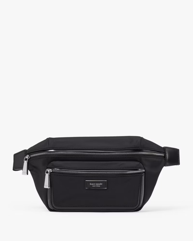 【預購】KATE SPADE H123166 Sam Icon Ksnyl Nylon Medium Belt Bag