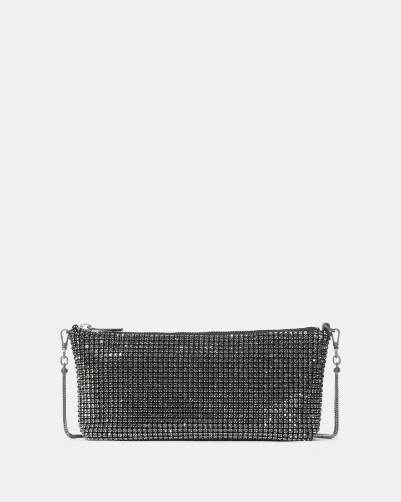 【預購】KATE SPADE H123167 Andie Faux Crystal Mesh Small Shoulder