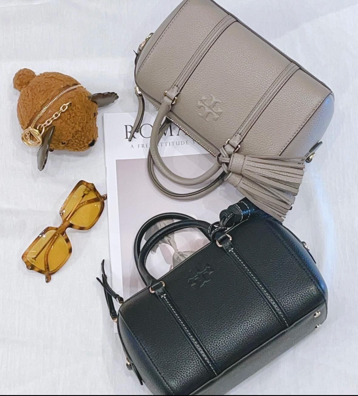 【預購】TORY BURCH H123182 LEATHER SATCHEL