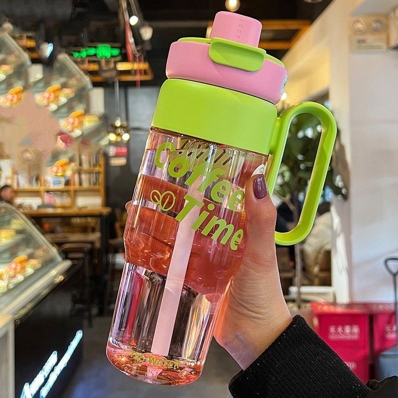 清货 日常 韩日风 高颜值 水杯形 水罐水瓶 980ml