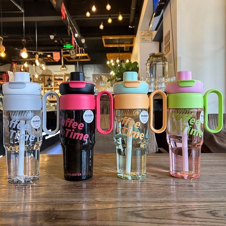 清货 日常 韩日风 高颜值 水杯形 水罐水瓶 980ml