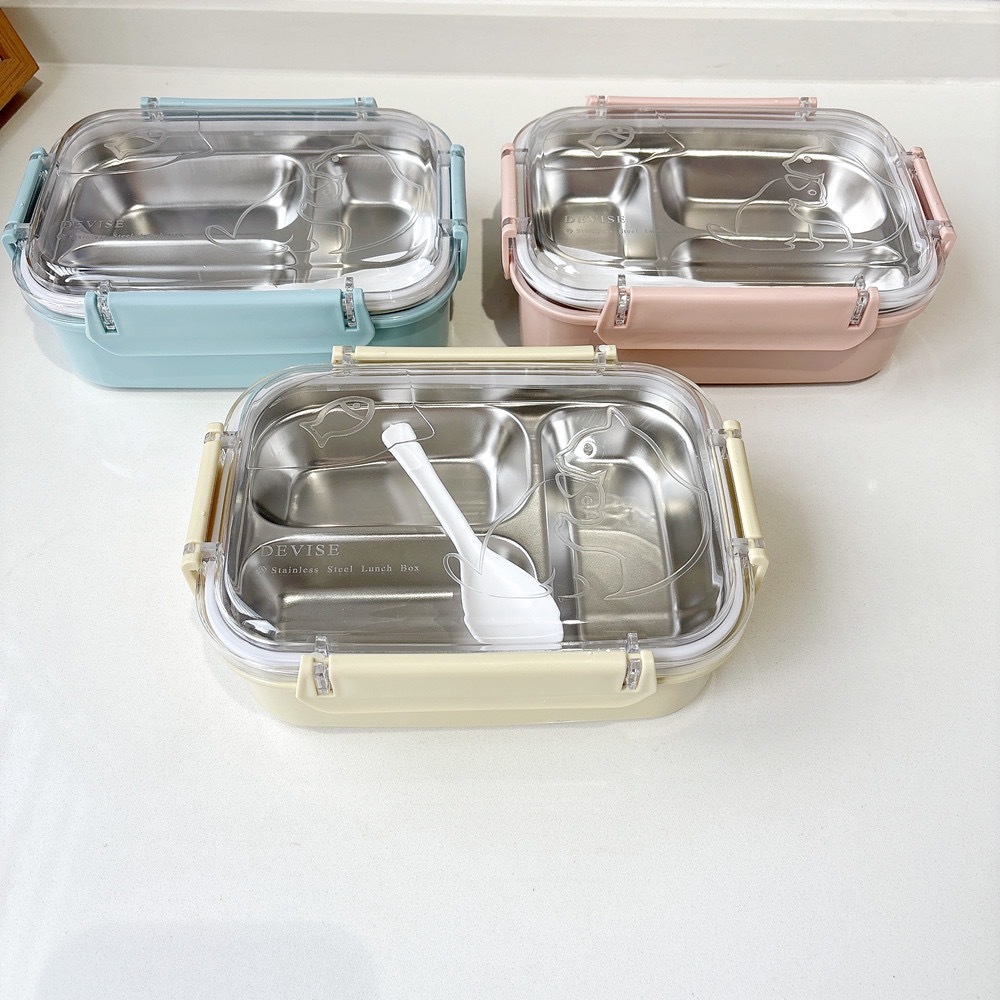 今日特价 日常 简约款 不锈钢 饭盒 午餐盒