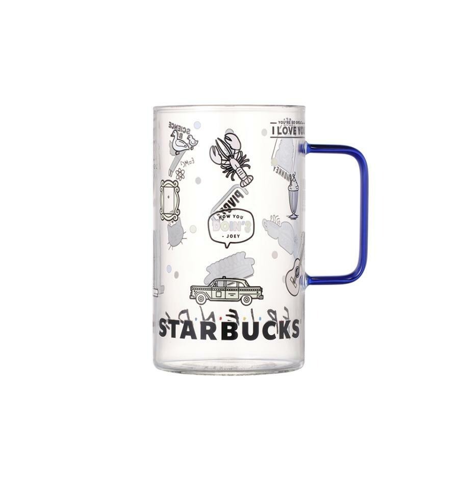 韓國代購 Starbucks Friends Xion Glass 503ml