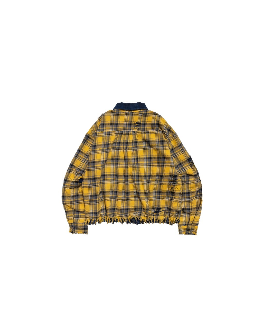 【車庫服飾】E'TREALOUEST EAL Double Up Plaid Shirt