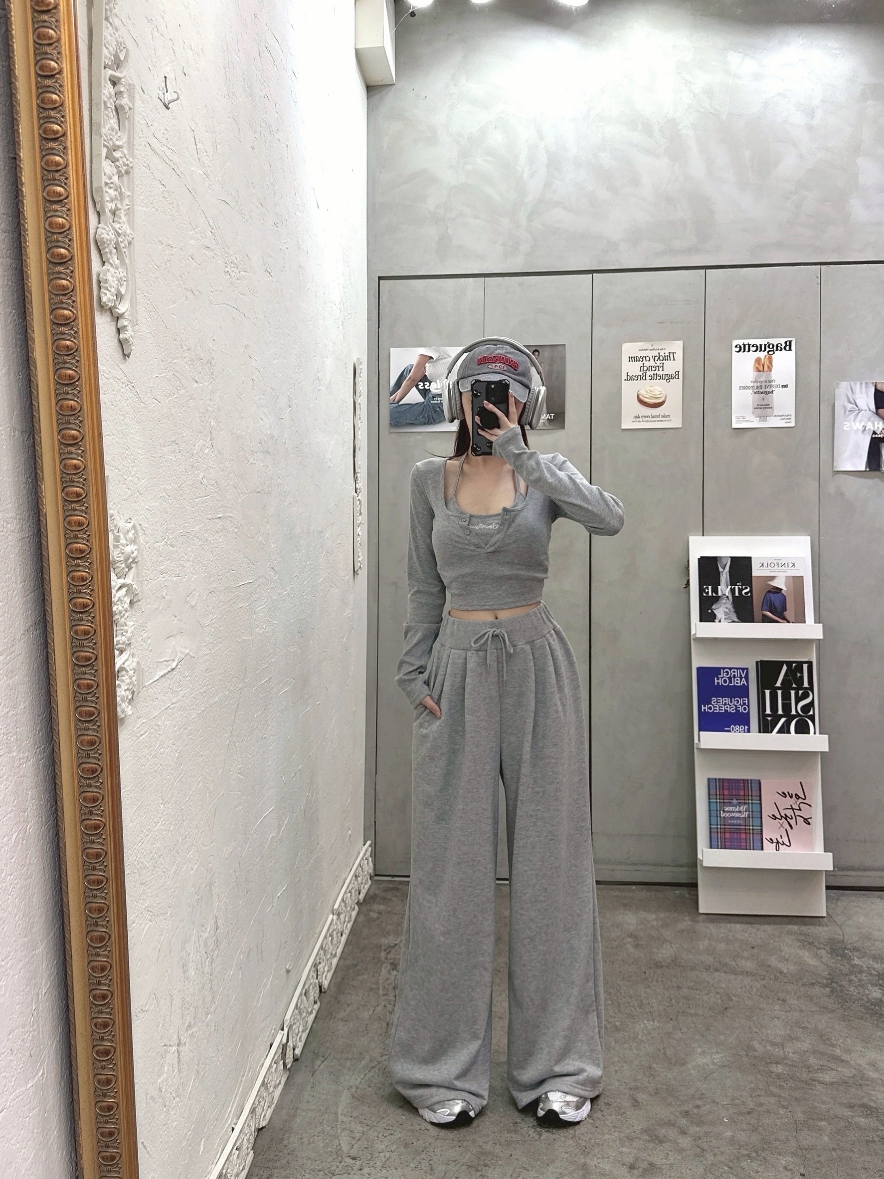 🇹🇼高CP值 | 微彎刀寬褲3件set