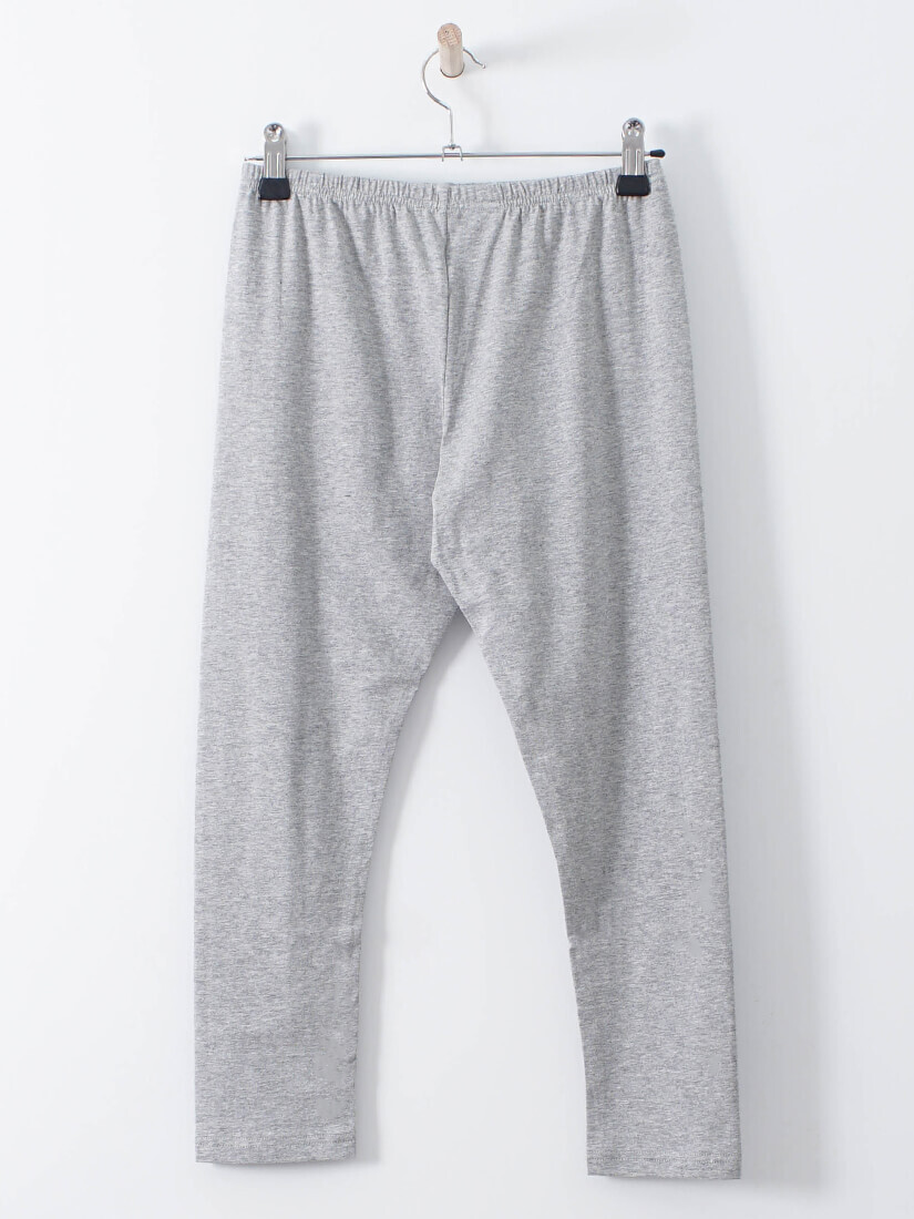 素面彈性七分內搭褲(3色)