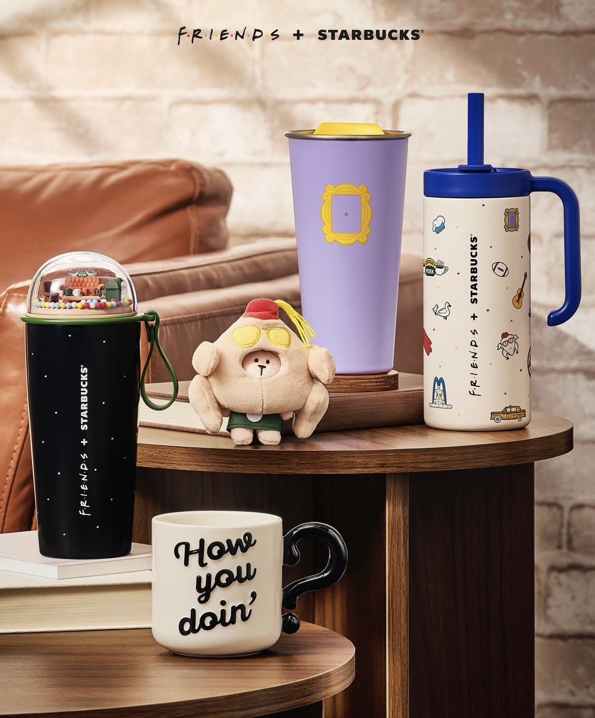 【OWN】星巴克 X 六人行 聯名 韓國限定 限量 週邊 托特包 吊飾 保溫瓶 保溫杯 配件