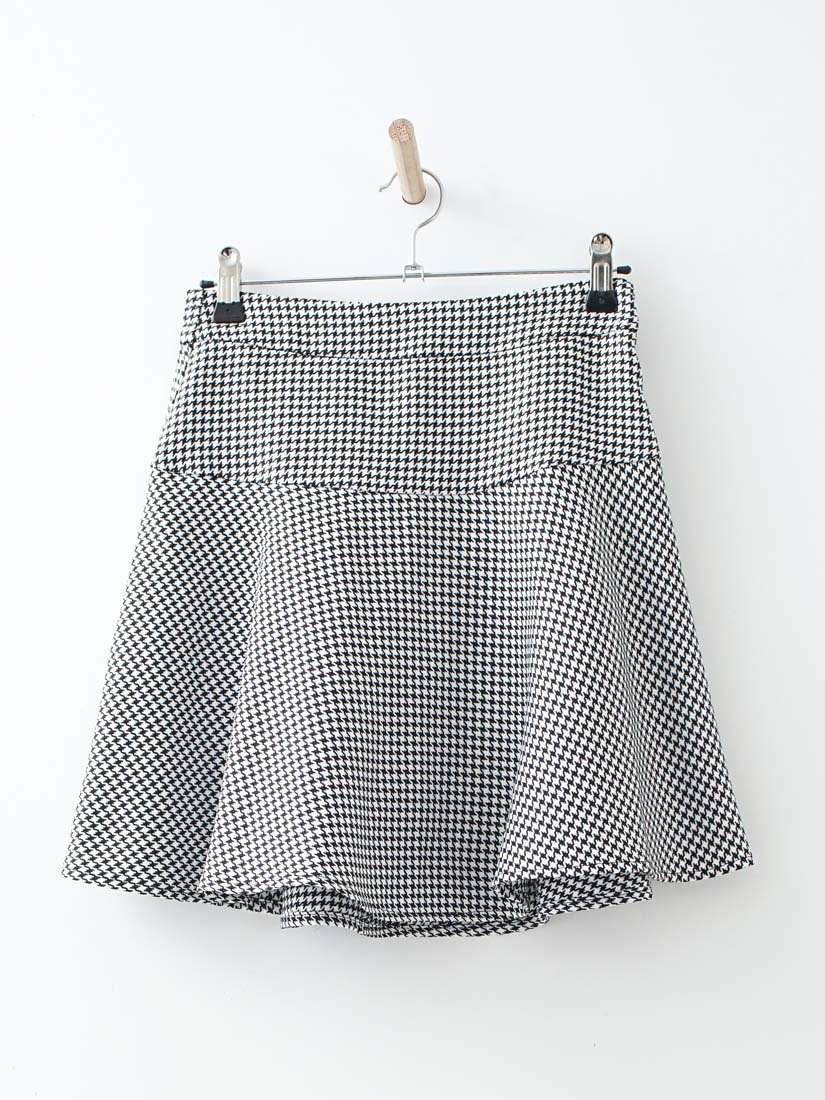 輕甜美季節感千鳥格裙