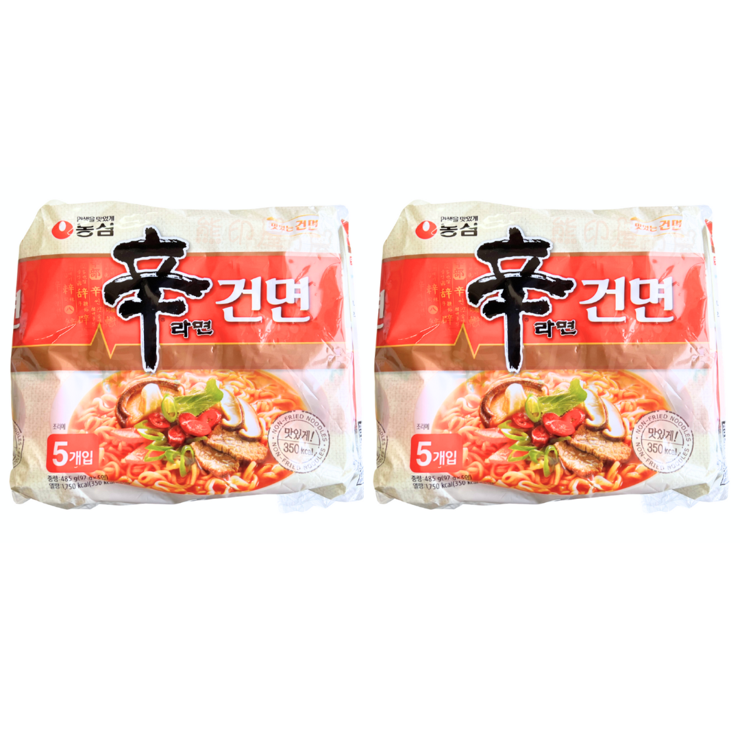 非油炸辛辣麵 (97gx5包裝)485g x 2 到期日 2026-3-1